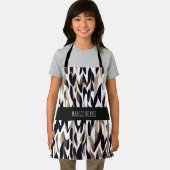 Tablier Marocco Triangle Géométrique Brown Motif (Insitu)