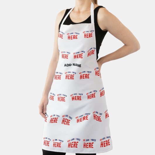 TABLIER MARQUE BLANCHE MODERNE ET PERSONNALISABLE VÉRIFIÉE (Insitu)