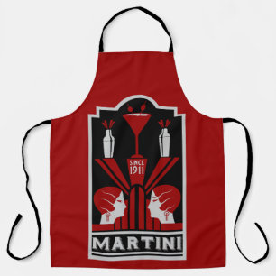 Tablier Martini vintage Art déco