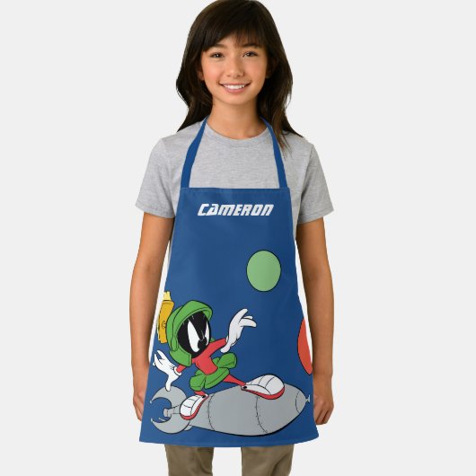 Tablier MARVIN MARTIAN™ Riding Rocket (Insitu)