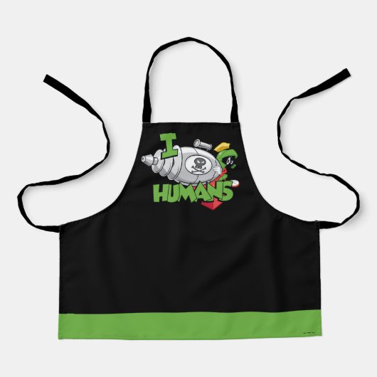 Tablier MARVIN THE MARTIAN™ I Laser Humains (Recto)