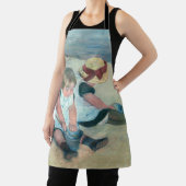 Tablier Mary Cassatt - Enfants jouant sur la plage (Insitu)