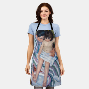 Tablier Mary Cassatt - Le bain de l'enfant / Le bain