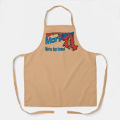 Tablier Maryland MD US Motto ~ Nous avons des crabes (Recto)