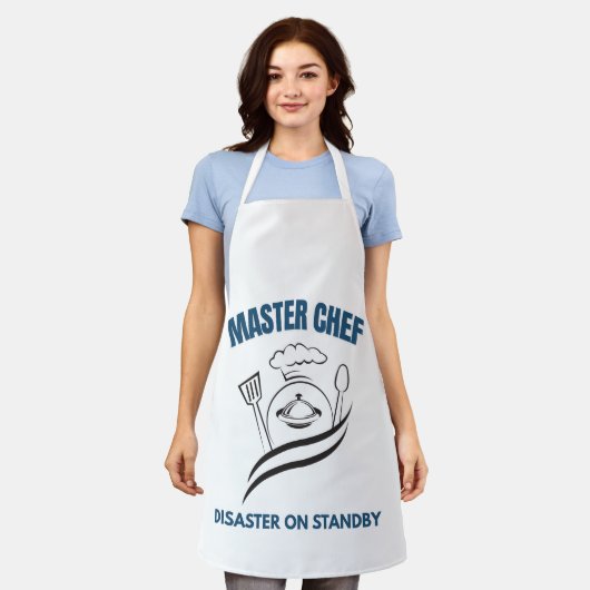 Tablier Master Chef – Catastrophe en attente (Porté)