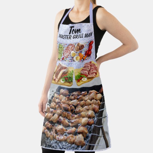 TABLIER MASTER GRILL MAN: AJOUTER UN NOM (Insitu)