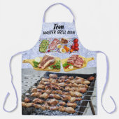 TABLIER MASTER GRILL MAN: AJOUTER UN NOM (Recto)