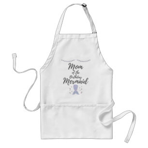 Tablier Matching Mermaid Anniversaire Mermamie maman de Me