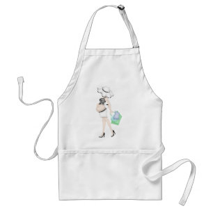 Tablier Maternité - maman - grand baby shower de cadeau