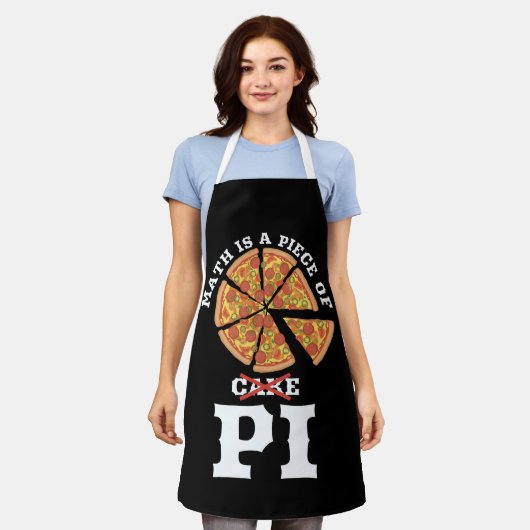 Tablier Math Est Une Pièce De Gâteau Apple Pi Joyeux Don J (Porté)
