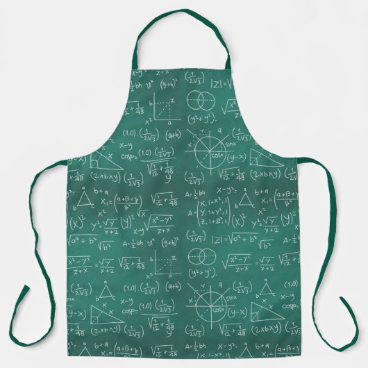 Tablier Math Formules Science Geek (Recto)