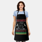 TABLIER MATH NOËL (Porté)