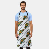 Tablier Matière Végétarienne À L'Intérieur Du Pile De Légu (Porté)