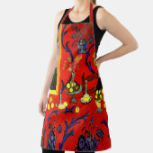Tablier Matisse Harmonie en rouge (Insitu)