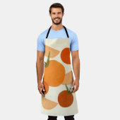 Tablier Matisse Inspiré : Formes Abstraites modernes (Porté)