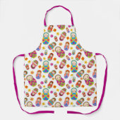Tablier Matryoshka russe poupée de nidification Apron (Recto)