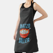 Tablier Matzo Baller Funny Soccer Hanoukka cadeau de vacan (Insitu)