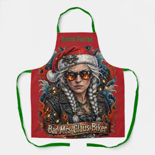 Tablier Mauvaise Mme Claus Motarde Cuisine Mauvaise Chef