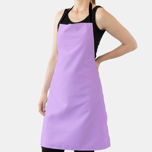 Tablier Mauve, code hexa violet pâle e0b0ff (Insitu)