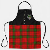 Tablier Maxwell Clan Badge & Tartan Kilt Apron (Recto)