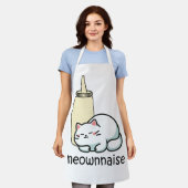 Tablier mayonnaise chat meownnaise (Porté)