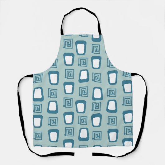 Tablier Mazes et Trapézoïdes (Recto)