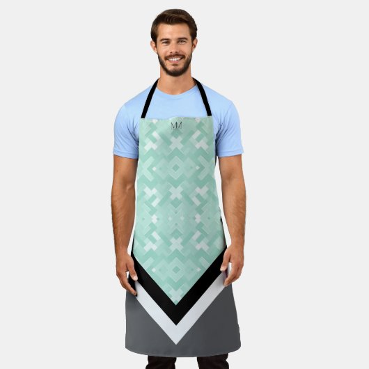 Tablier MbM HOME Apron - Mint Madness (Porté)