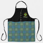 Tablier McGuire Irish Shield & Tartan Personnalisé Kilt (Recto)