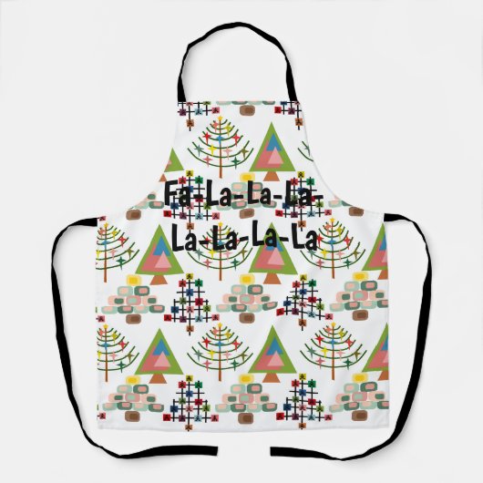 Tablier MCM Xmas Trees (Recto)