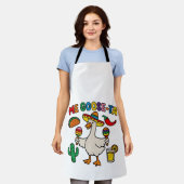 Tablier Me Goose-Ta Funny Mexicain Espagnol Oie (Porté)
