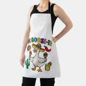 Tablier Me Goose-Ta Funny Mexicain Espagnol Oie (Insitu)