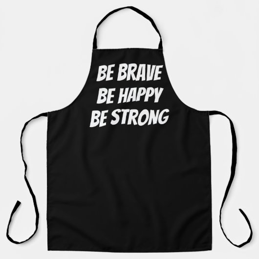 Tablier Meaningful Motivational Positive Quote (Recto)
