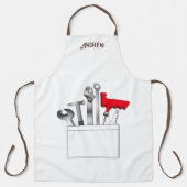 Tablier Mécanicien Auto Technicien Réparateur de véhicule  (Recto)