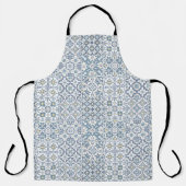 Tablier Mediterranean Tiles, Moroccan, Majolica, Azulejo (Recto)