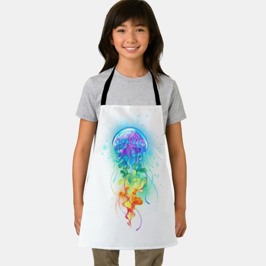 Tablier Méduse arc-en-ciel (Insitu)
