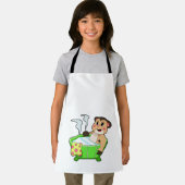 Tablier Meerkat à la baignade dans la baignoire (Insitu)