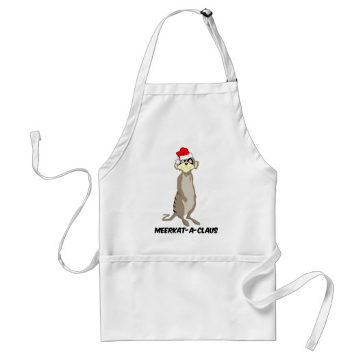 Tablier Meerkat de Noël (Devant)