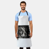 Tablier Méfiez-vous du chien, photo de l'animal de compagn (Porté)