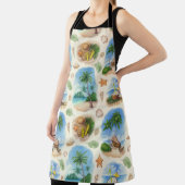 Tablier Mehndi Design : Tracery de Doodle Courbé (Insitu)