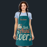Tablier Meilleur Aunt Ever Vintage Auntie Birthday Godmoth<br><div class="desc">Meilleure Tante Jamais Vintage pour la Tante Anniversaire et Grande Tante ou marraine. Chaque tante est heureuse d'un tel cadeau pour son anniversaire de parrain. Chaque famille qui a une tante et la soeur de la mère trouvera ce qu'ils recherchent avec ce design vintage pour la petite fille ! Meilleure...</div>