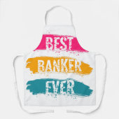 Tablier Meilleur banquier jamais (Recto)