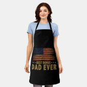 Tablier Meilleur Bonus Papa Jamais Pour Stepdad American F (Porté)