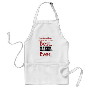 Tablier Meilleur BOULANGER nommé fait sur commande jamais