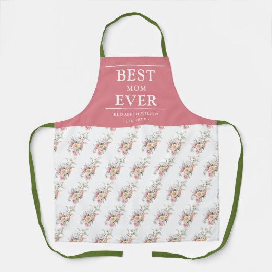 Tablier Meilleur Cadeau de Maman (Recto)