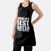 Tablier Meilleur cadeau de père pour papa au monde (Insitu)