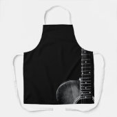 Tablier Meilleur cadeau guitariste (Recto)