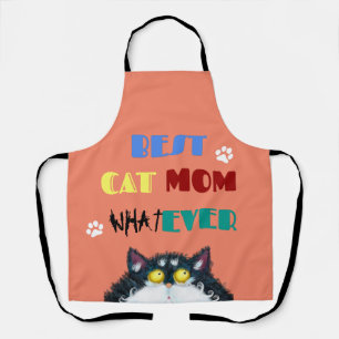 Tablier Meilleur Cat Maman jamais Amoureux de les chats