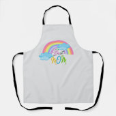 Tablier Meilleur chef arc-en-ciel Baker Mom Aprons, fête d (Recto)