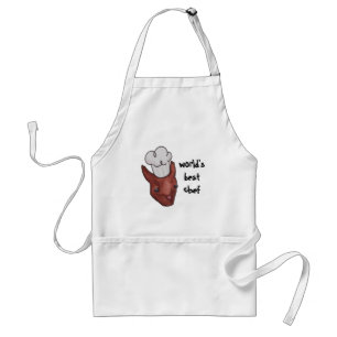 Tablier Meilleur Chef Cuisinier Cute Illustration Écureuil