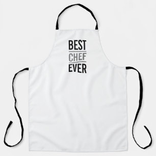 Tablier Meilleur chef jamais Minimaliste moderne